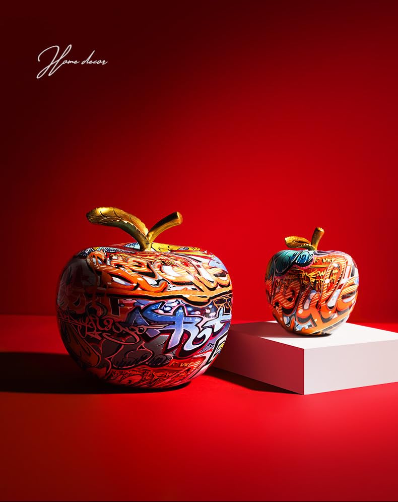 Amazon.co.jp: アップル オブジェ グラフィティ リンゴ りんご 小 北欧